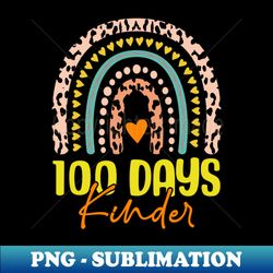 100 days Kinder - PNG Transparent Sublimation File - Spice Up Your Sublimation Projects
