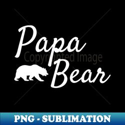 papa bear  men - papa bear mama bear s - high-resolution png sublimation file - capture imagination with every detail