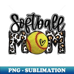 Softball Mom Leopard - Signature Sublimation PNG File - Defying the Norms