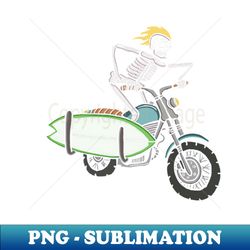 Moto Skelly - PNG Transparent Sublimation File - Create with Confidence