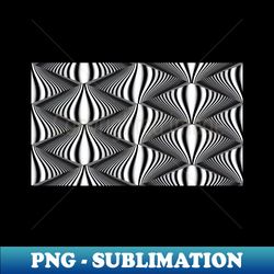 3d black and white pattern medel - high-resolution png sublimation file - stunning sublimation graphics