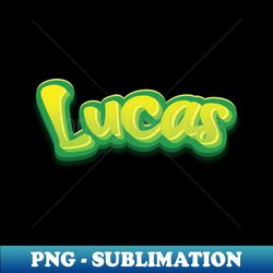 Lucas - PNG Transparent Digital Download File for Sublimation - Add a Festive Touch to Every Day