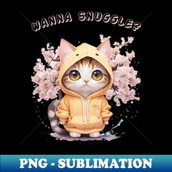 WANNA SNUGGLE - PNG Sublimation Digital Download - Create with Confidence
