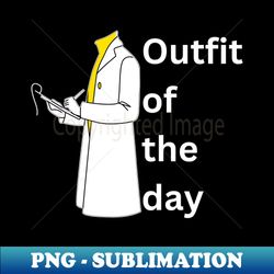 lab coat biologist microbiologist and doctors outfit of the day - Sublimation-Ready PNG File - Unleash Your Inner Rebellion