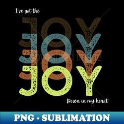 Joy - Special Edition Sublimation PNG File - Spice Up Your Sublimation Projects