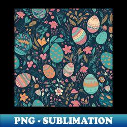 easter pattern collection - aesthetic sublimation digital file - enhance your apparel with stunning detail