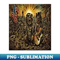 watercolor groundhog musical for zombies - Premium PNG Sublimation File - Revolutionize Your Designs
