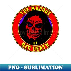 The Masque of Red Death - High-Quality PNG Sublimation Download - Unleash Your Inner Rebellion