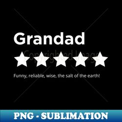 Grandad Review - Aesthetic Sublimation Digital File - Perfect for Creative Projects