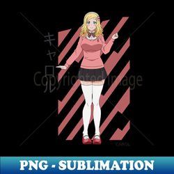 Carol Anime - Premium Sublimation Digital Download - Perfect for Creative Projects