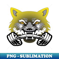 Wolf sport and fitness lovely blend drawing cute cool colorful - Elegant Sublimation PNG Download - Defying the Norms