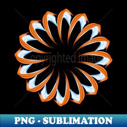 Orange flower - Elegant Sublimation PNG Download - Create with Confidence