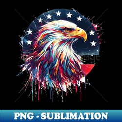 American Eagle - Artistic Sublimation Digital File - Perfect for Sublimation Art