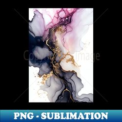 Heavenly Hues - Abstract Alcohol Ink Art - PNG Transparent Digital Download File for Sublimation - Bold & Eye-catching