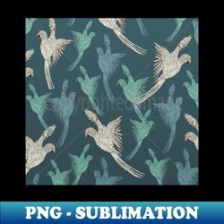 bird pattern - vintage sublimation png download - unleash your inner rebellion
