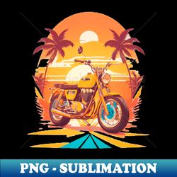 A print of an old motorcycle - Special Edition Sublimation PNG File - Perfect for Creative Projects