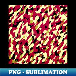 Camouflage - Maroon Wheat - Exclusive PNG Sublimation Download - Bring Your Designs to Life
