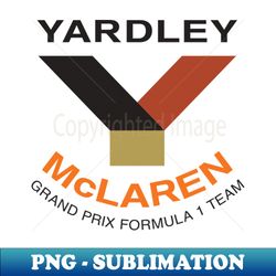 Yardley McLaren Formula One Team 1971-74 - Instant Sublimation Digital Download - Transform Your Sublimation Creations