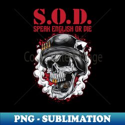 Stormtroopers of Death Live at Budokan - Creative Sublimation PNG Download - Perfect for Creative Projects