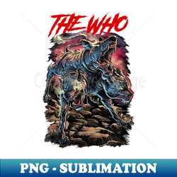 the who band merchandise - retro png sublimation digital download - transform your sublimation creations