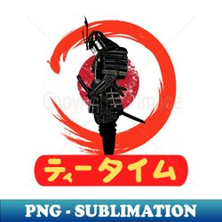 Japanese Samurai - PNG Transparent Digital Download File for Sublimation - Instantly Transform Your Sublimation Projects