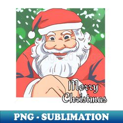 Santa Claus Christmas in anime version - Exclusive Sublimation Digital File - Create with Confidence