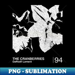 the cranberries  minimalist graphic design fan art - aesthetic sublimation digital file - stunning sublimation graphics