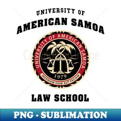 bcs - university of american samoa law school - decorative sublimation png file - perfect for personalization