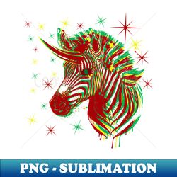 Magical Zebra Unicorn - Instant Sublimation Digital Download - Vibrant and Eye-Catching Typography