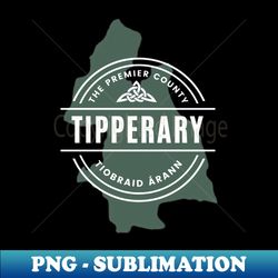 County Tipperary Map - Elegant Sublimation PNG Download - Revolutionize Your Designs