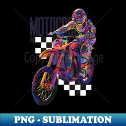 motocross - High-Quality PNG Sublimation Download - Perfect for Sublimation Art