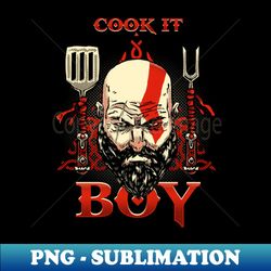 God of Cooking - Decorative Sublimation PNG File - Revolutionize Your Designs