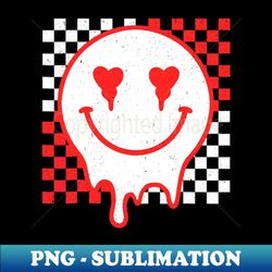 Retro Groovy Valentines Day Hippie Heart Funny Matching - Retro PNG Sublimation Digital Download - Instantly Transform Your Sublimation Projects