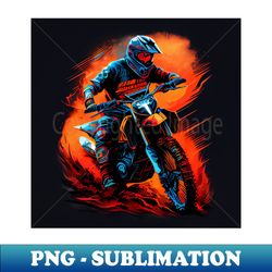 Motorcross - PNG Transparent Sublimation File - Bring Your Designs to Life