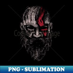 God of war  Kratos - Exclusive PNG Sublimation Download - Unleash Your Creativity