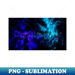 hyperreal ultraviolet nebula  by timenotspace - Modern Sublimation PNG File - Perfect for Sublimation Art