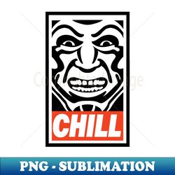 Chill in Red - Premium PNG Sublimation File - Instantly Transform Your Sublimation Projects