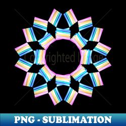 Colorful Star - PNG Transparent Sublimation File - Unlock Vibrant Sublimation Designs