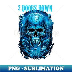 3 DOORS DOWN BAND DESIGN - PNG Transparent Digital Download File for Sublimation - Vibrant and Eye-Catching Typography