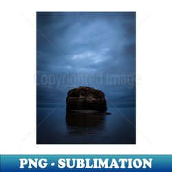 The Mystery of Pokeshaw Rock New Brunswick Canada V1 - Elegant Sublimation PNG Download - Transform Your Sublimation Creations