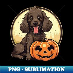 American Water Spaniel Halloween - Premium PNG Sublimation File - Unleash Your Creativity