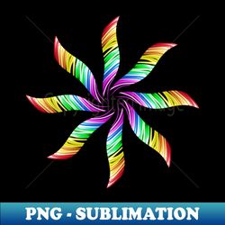 Rainbow Star - Artistic Sublimation Digital File - Transform Your Sublimation Creations