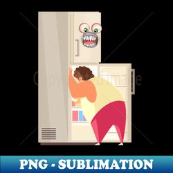you are what you eat  hungry fridge funny - trendy sublimation digital download - fashionable and fearless