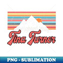Thanksgiving Tina Name Vintage Styles Flower 70s 80s 90s - High-Resolution PNG Sublimation File - Perfect for Creative Projects