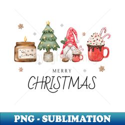 Merry christmas - Artistic Sublimation Digital File - Vibrant and Eye-Catching Typography