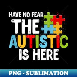 Autism Asperger Syndrome Colorful Puzzle - Sublimation-Ready PNG File