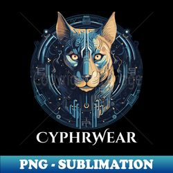 CyphrWear original design - Modern Sublimation PNG File - Capture Imagination with Every Detail