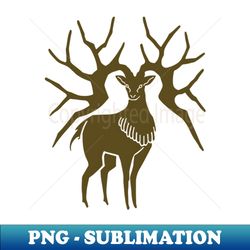 FETH Golden Deer - Stylish Sublimation Digital Download