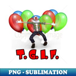 TGIF - Elegant Sublimation PNG Download - Enhance Your Apparel with Stunning Detail