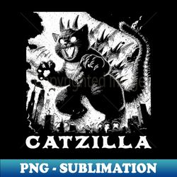 Catzilla - Sublimation-Ready PNG File - Bring Your Designs to Life